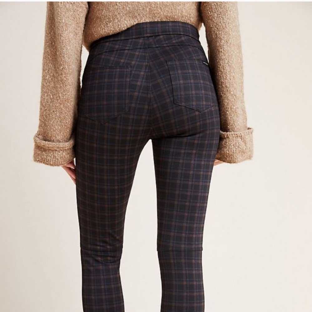 Sanctuary plaid pants - Anthropologie
